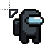 black crewmate cursor