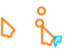 Oxy-Neon Orange Cursors preview