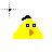 yellow angrry bird cursor