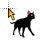 gato preto cursor