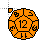 D12 Orange 1 cursor