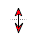 Vertical resize cursor