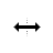 Horizontal resize cursor
