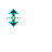 Vertical resize cursor