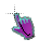 Retro-Future Vapor Locate cursor
