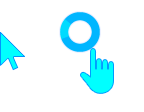 Aero Cyan 10 Cursors preview