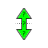 Vertical resize cursor