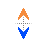 Vertical resize cursor
