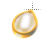 Left Pearl in Gold cursor